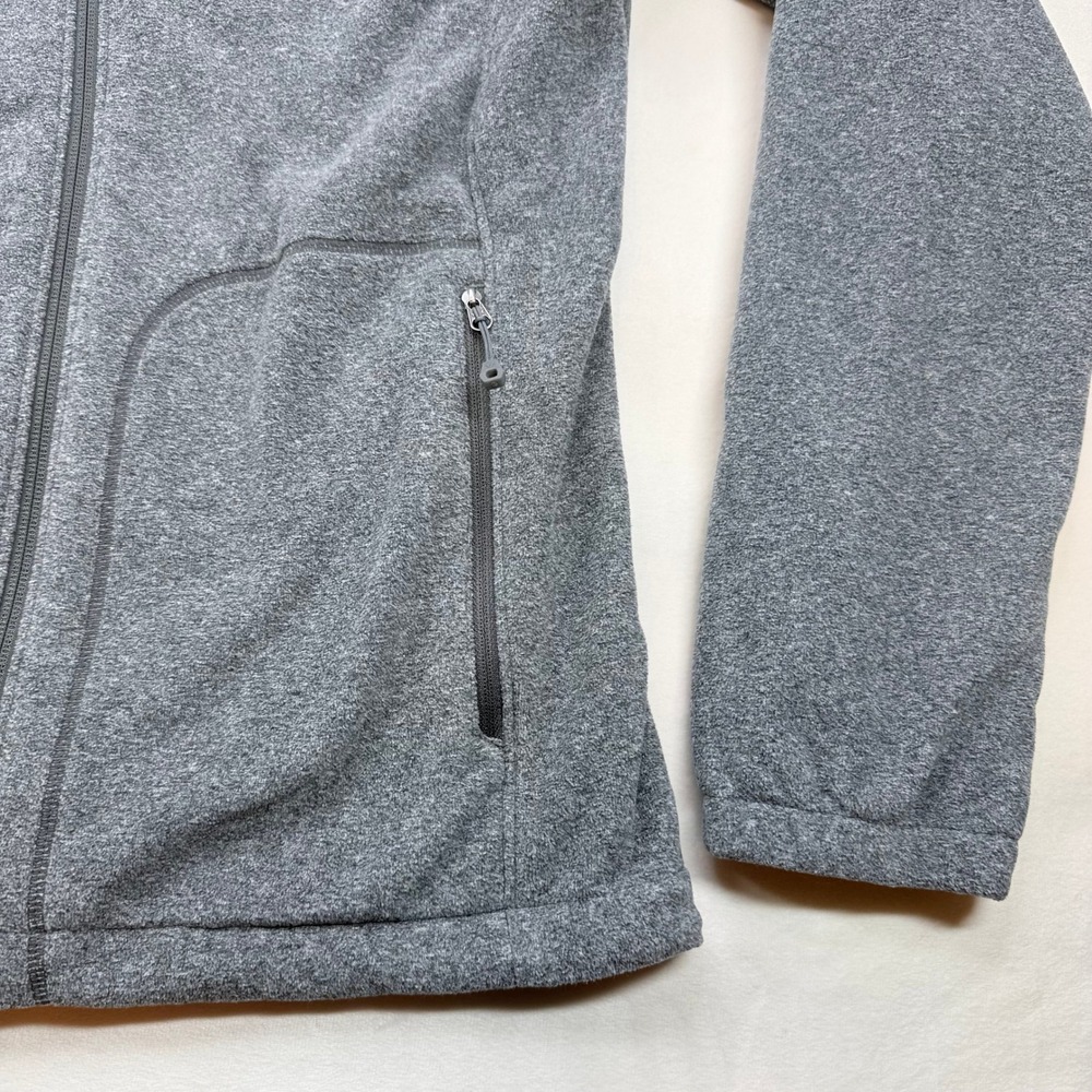 Montbell Melange Gray Full Zip Fleece Jacket Women Medium Outdoor - Picture 12 of 16